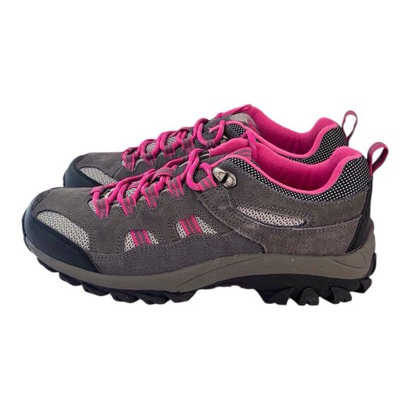 BEARPAW Ridgewood Size 9 Womens Low Hiker Trail Shoe with NeverWet Charcoal Lace - Picture 3 of 12